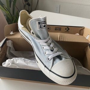 New! Light blue unisex converse